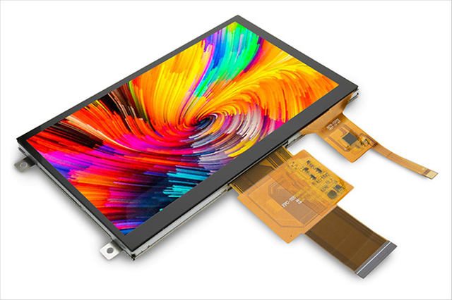 Écran LCD TFT de 5 pouces avec écran tactile capacitif, parfait pour l'électronique grand public et l'usage industriel