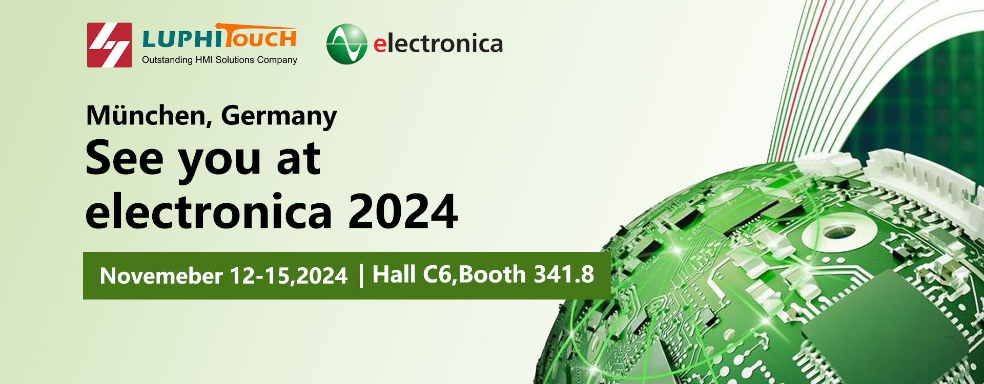 Luphi Electronics à l'electronica 2024 à Munich