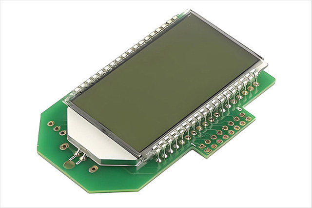 Module d'affichage LCD à caractères COB de haute qualité pour machines de pesage, doté d'un design compact et d'un affichage segmenté clair.