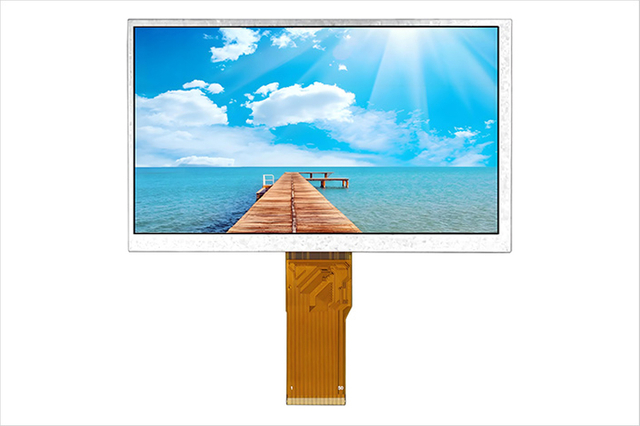 Écran LCD TFT IPS 7,0 pouces 50 broches avec 16,7 millions de couleurs, idéal pour les applications visuelles de haute qualité.