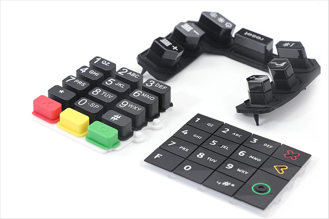 Clavier en caoutchouc de silicone personnalisé -9 