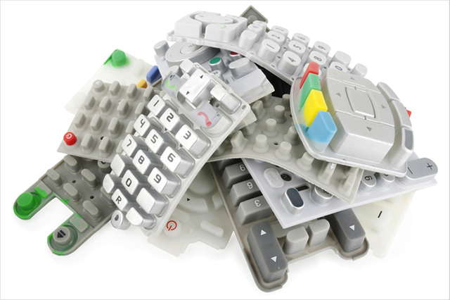 Clavier en caoutchouc de silicone personnalisé -11
